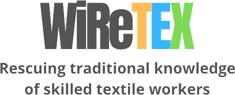 WiReTex Logo – Rescuing traditional knowledge of skilled textile workers