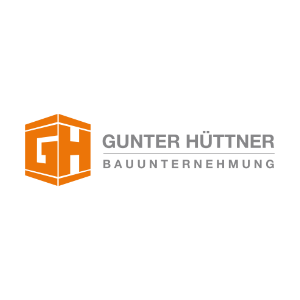 Logo von GUNTER HÜTTNER + Co. GmbH BAUUNTERNEHMUNG