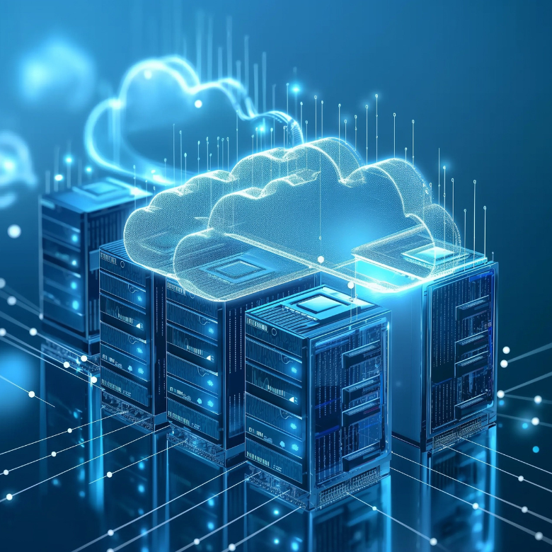 Digitale Vernetzung und Datenmanagement in moderner IT-Infrastruktur
